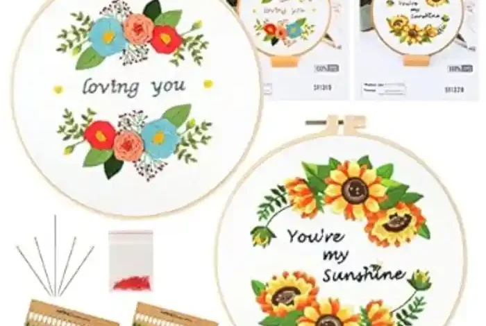 Fanquer Embroidery Kit for Adults