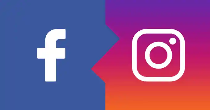 Instagram and Facebook