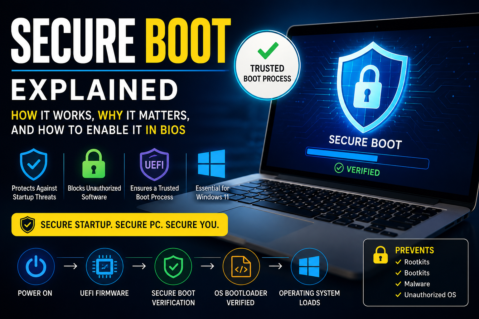 Secure Boot: What It Is, How It Works, and Why It Matters