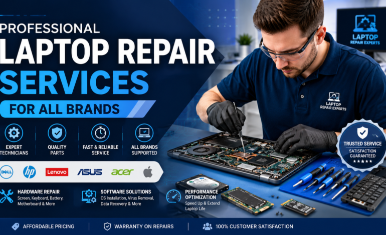 Professional Laptop Repair Services for All Brands