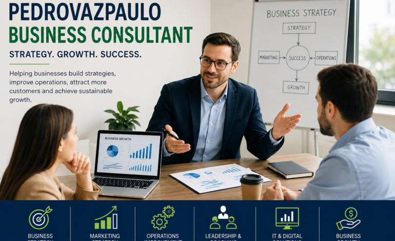 PedroVazPaulo Business Consultant: Services, Features, Benefits & Growth Strategy
