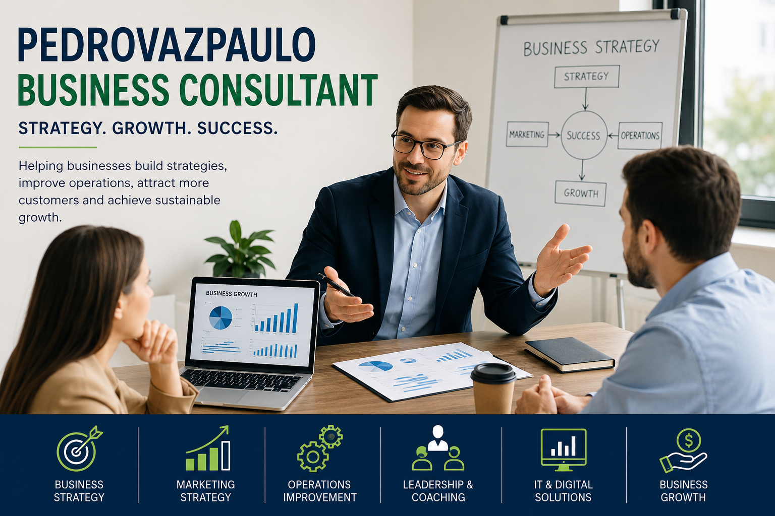 PedroVazPaulo Business Consultant: Services, Features, Benefits & Growth Strategy