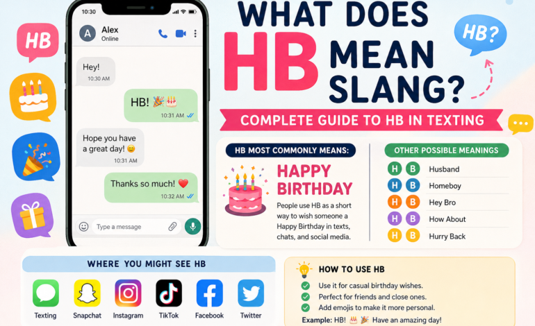 What Does HB Mean Slang? Complete Guide to HB in Texting
