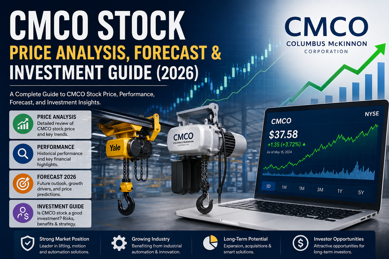 CMCO Stock: Complete Price Analysis, Forecast & Investment Guide