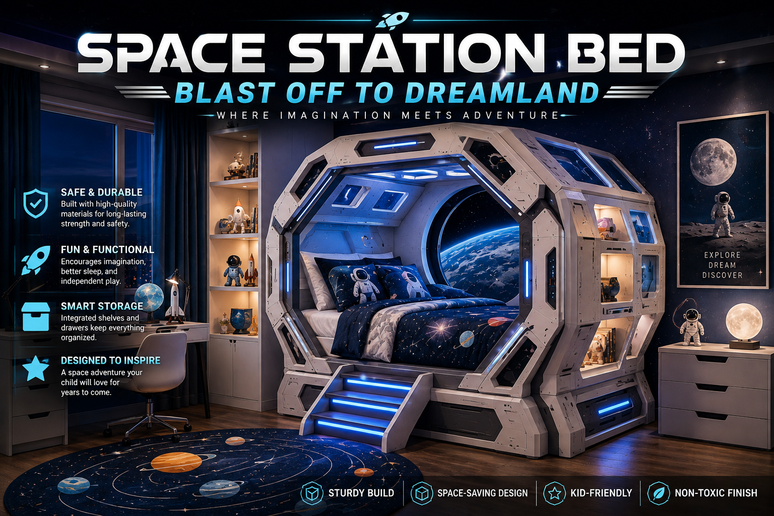 The Ultimate Guide to Designing an Epic Star Wars Bedroom for Kids