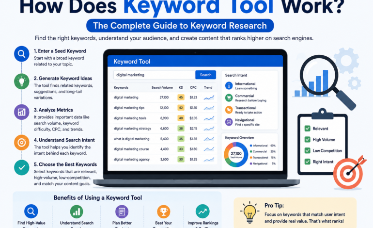 How Does Keyword Tool Work? A Complete Guide to Keyword Research