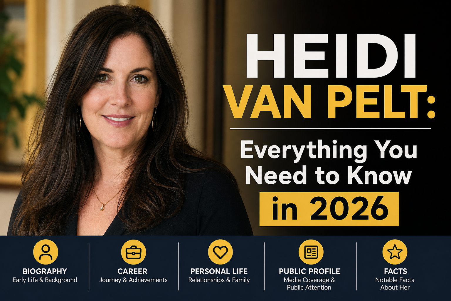 Heidi Van Pelt: Everything You Need to Know in 2026
