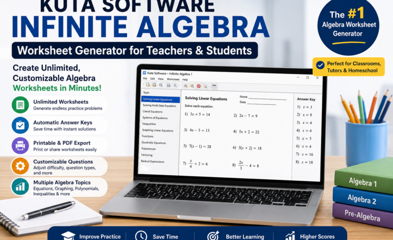 Kuta Software Infinite Algebra: Complete Guide, Features, Worksheets & Setup