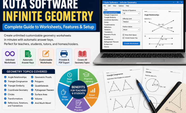 Kuta Software Infinite Geometry: Complete Guide to Geometry Worksheets, Features & Setup