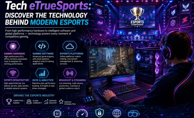 Tech eTrueSports: Discover the Technology Behind Modern Esports
