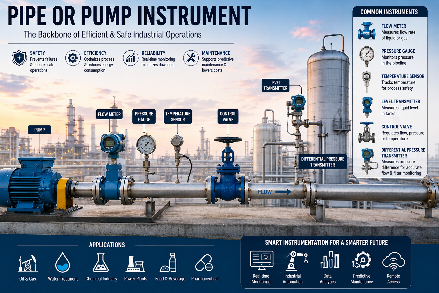 Pipe or Pump Instrument: Complete Guide to Industrial Pipe and Pump Instrumentation