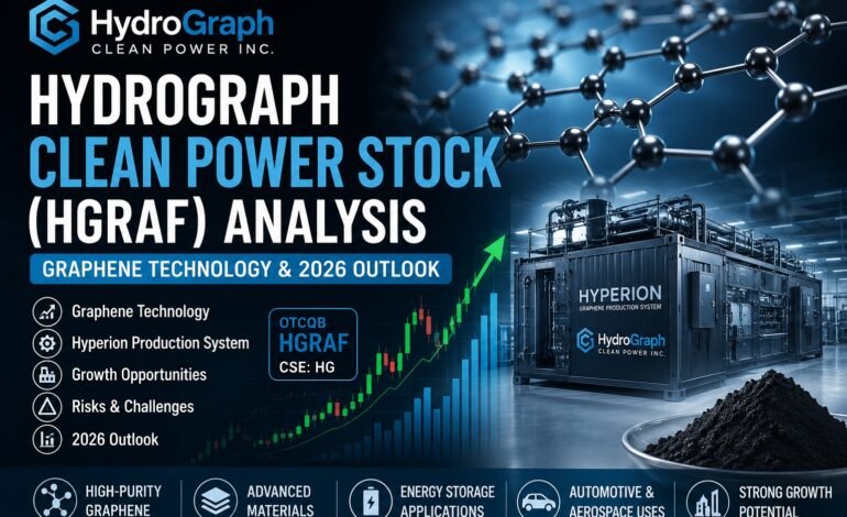 HydroGraph Clean Power Stock: HGRAF Analysis, Graphene Technology and 2026 Outlook