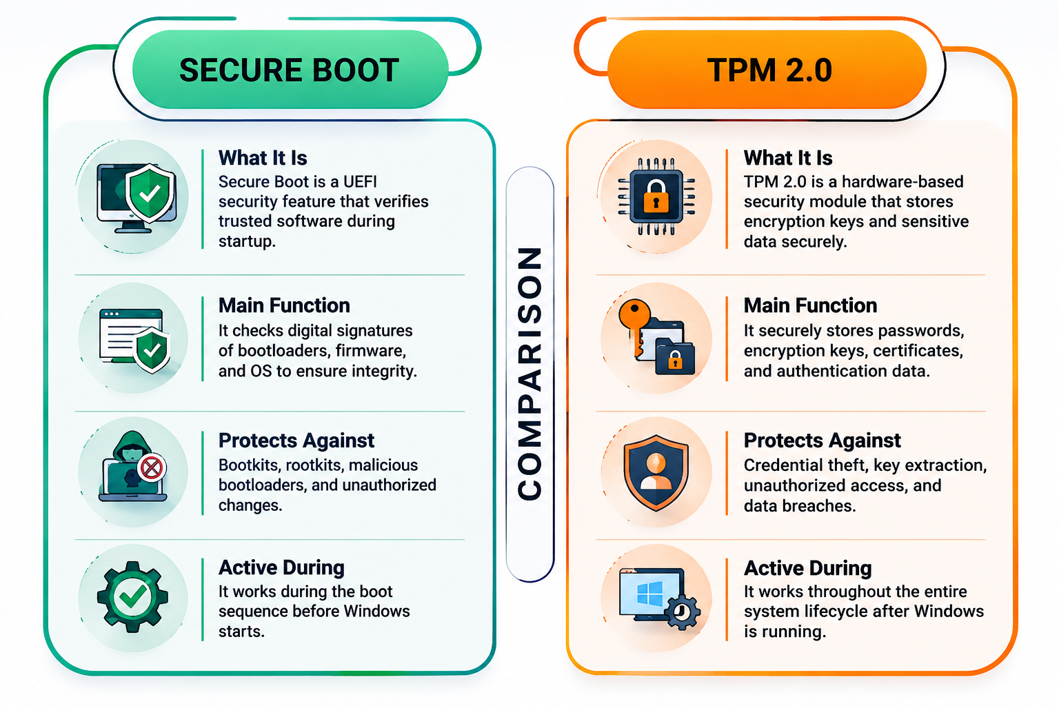 Secure Boot vs TPM 2.0: What’s the Difference