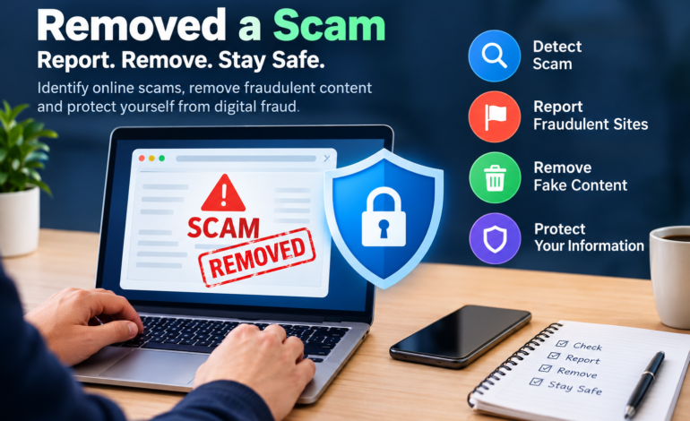 Removed a Scam: How to Report, Remove and Recover From Online Scams
