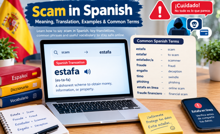 Scam in Spanish: Meaning, Translation, Examples & Common Terms