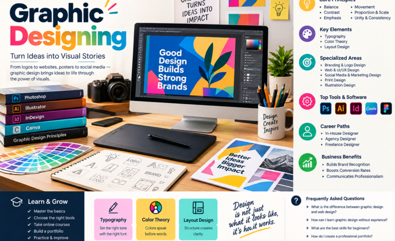 Graphic Designing: The Ultimate Guide to Master Principles and Software
